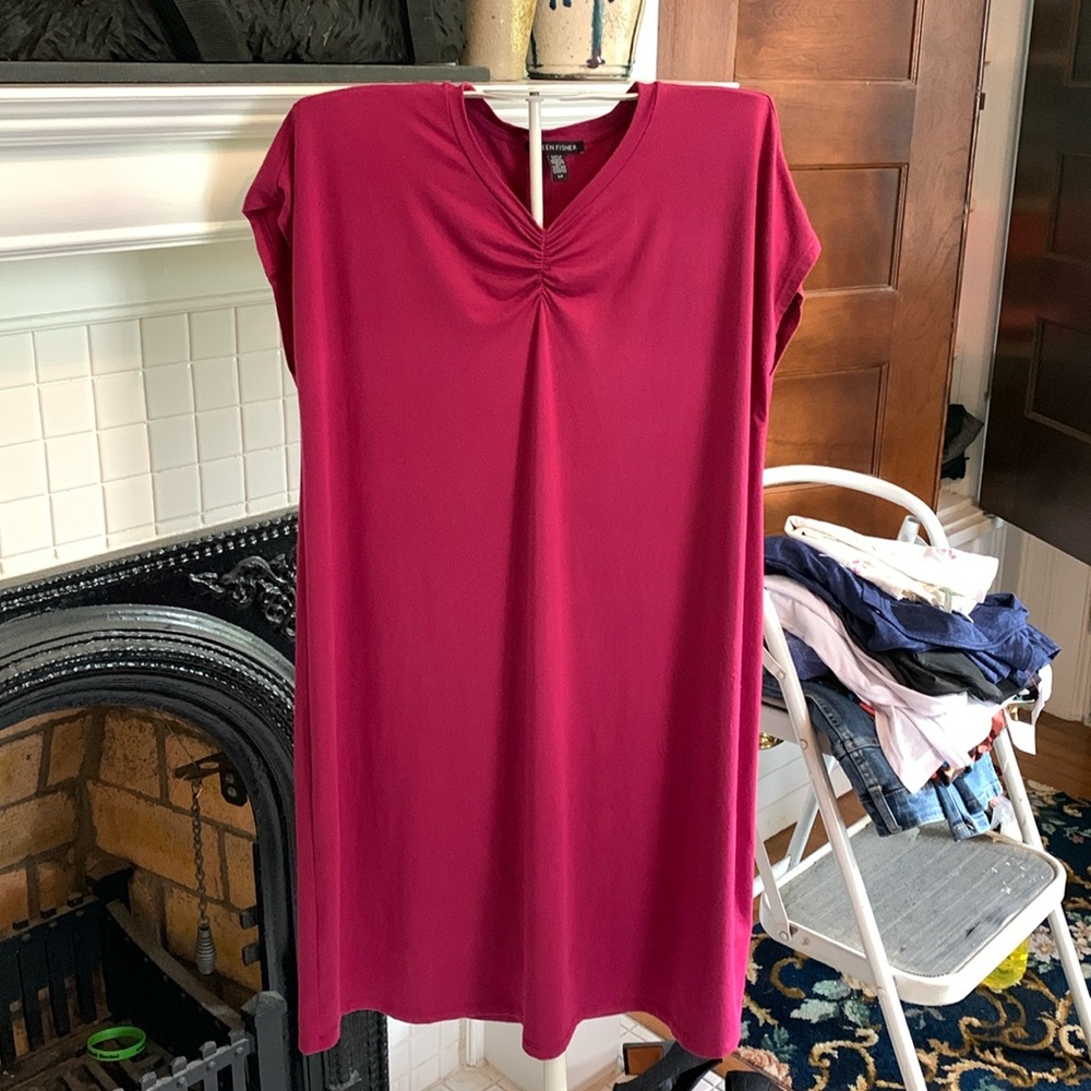 Eileen fisher jersey sheath dress. Worn a few‎ times.